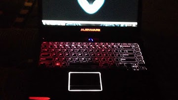 How to setup AlienFx for iTunes Alienware M14X R1