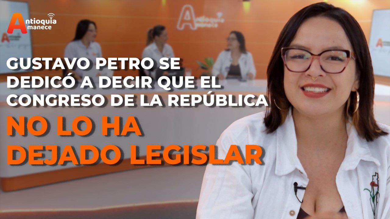 Gustavo Petro se dedicó a decir que el Congreso de la República no lo ha dejado legislar