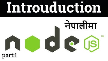 Node js Course In Nepali | Node js Tutorial for Beginners In Nepali | Node Js Course In Nepali