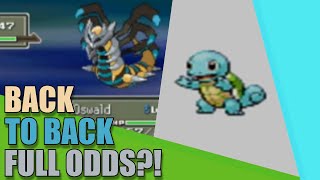 BACK TO BACK FULL ODDS SHINIES?!