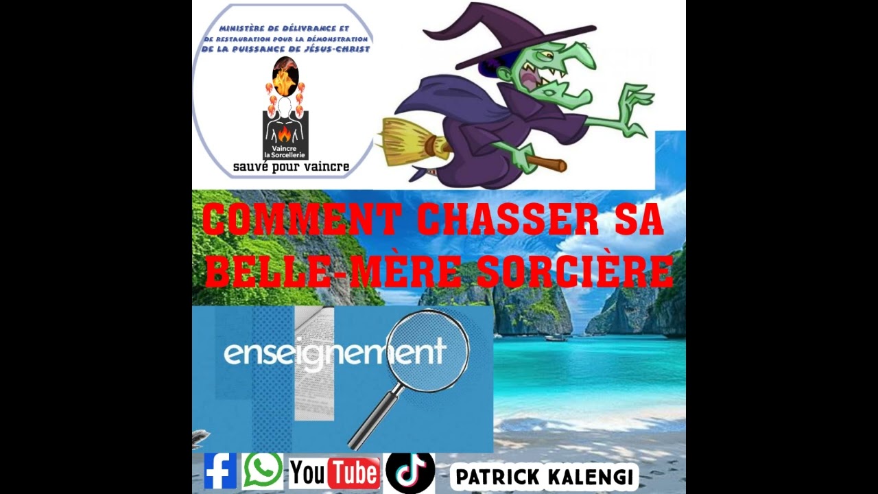 COMMENT CHASSER SA BELLE MÈRE SORCIÉRE(CELA S'APPLIQUE A N'IMPORTE QUEL SORCIER EN VISITE CHEZ VOUS)