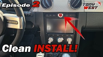 Push button start install on a Ford Mustang S197 in minutes - Saleen S281 Series