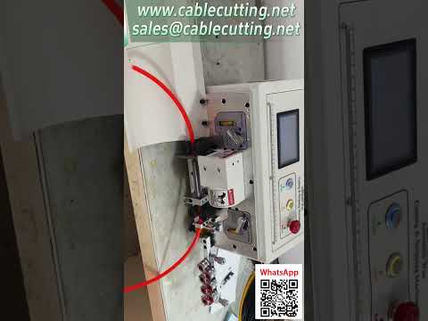 Multi-Function Automatic Wire Cutting and Stripping Machine for Factory Automation