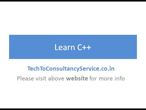 Learn C++ Complete Course in 1 Hour - YouTube