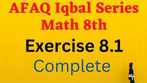 8.1 math 8th iqbal series complete