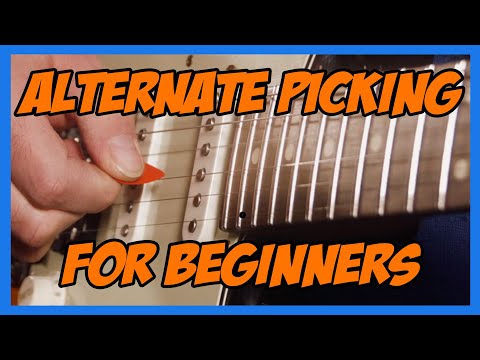 alternate-picking-(down-up-picking)-for-beginners-guitar-lesson