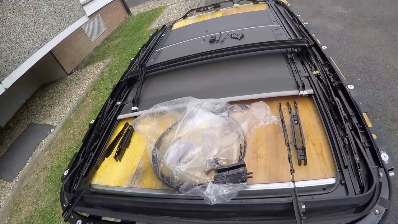 Bmw E91 Panoramadach Reparieren Youtube