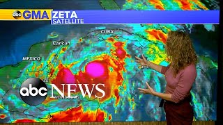 Tropical Storm Zeta rapidly strengthens, extreme fire danger in California l GMA