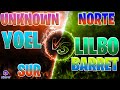 NORTE VS SUR || LILBO-BARRET CDG VS YOEL-UNKNOWN *pvp picanteee*