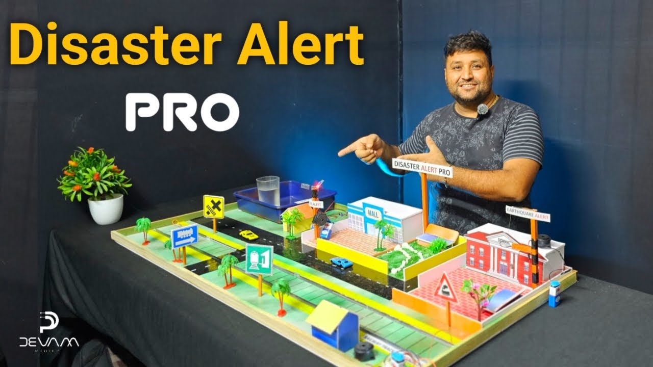 Disaster management science project Disaster Alert Pro YouTube