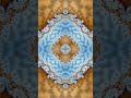 4K Fractal Mandala · Golden Breath 🌀 #Shorts