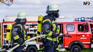 08.10.2022 - Verwaltungsverbandsübung mit sechs Feuerwehren