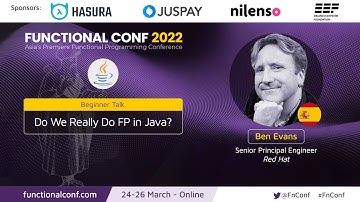 Do We Really Do FP in Java? by Ben Evans #FnConf 2022