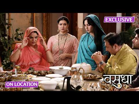 Vasudha Today Episode 12 Sep | On Location | Chandrika के कुर्सी पर बैठी Lajbanti, Dev Vasudha Shock