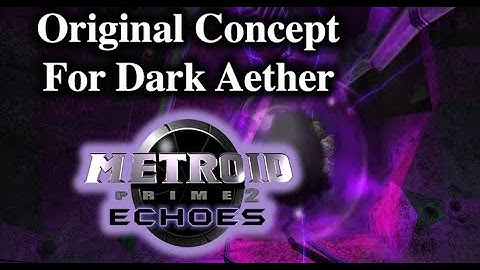 Original Concept For Dark Aether In Metroid Prime 2