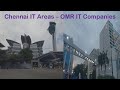 Chennai IT Area -OMR /Navalur / SIPCOT IT Park / Siruseri / Buildings / Hotels / IT Companies