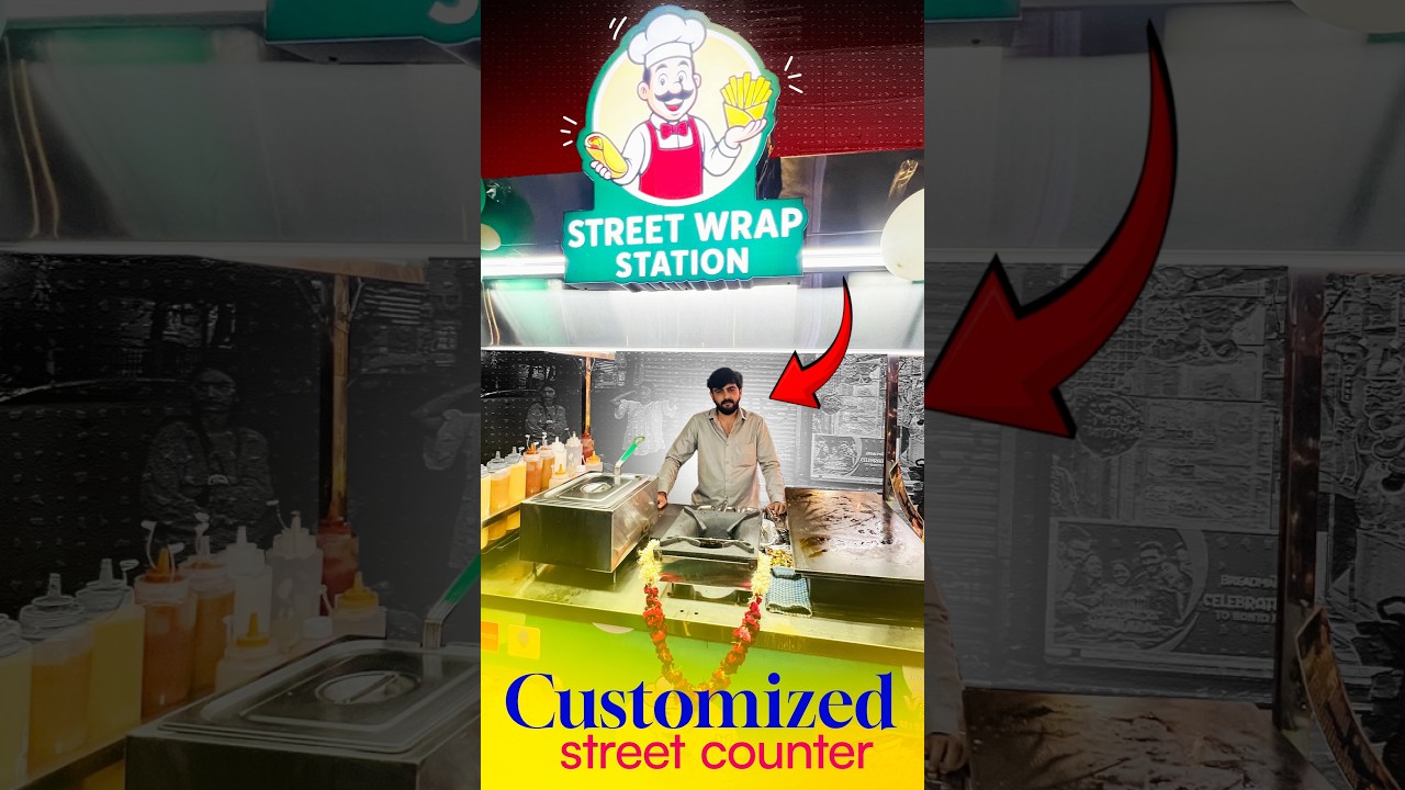 Customer ने शुरू किया अपना Food Business 😍 | Street Wrap Station Cart | Best Customer Review 💯