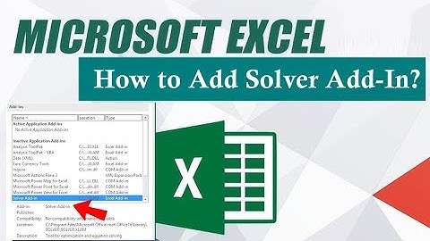 How to Add Solver Add-In in Excel Like a Pro in Minutes? | Excel Tech & Tricks
