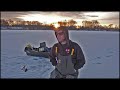 Beautiful day for ice fishing collab with crazyquady pt1