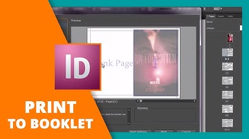 How to "Print Booklet" in InDesign // BOOK DESIGN