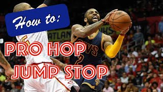 How to JUMP STOP LAYUP & PRO HOP Finishing - POWER MOVE Basketball Tutorial