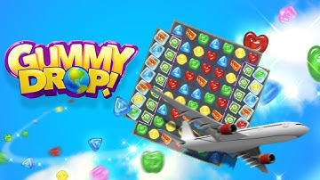 Gummy Drop Gameplay | Travel & Match 3 Puzzle