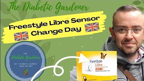 Freestyle Libre Sensor Change Day. type 1 Diabetes.