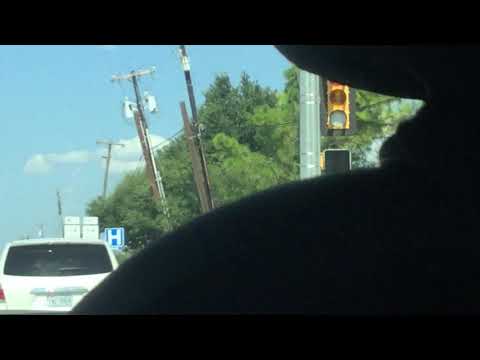 Flashback: Commerce Street Traffic Lights With A Burnt Out Green Light, Southlake, TX