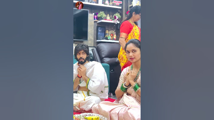 వరలక్ష్మీ వ్రతం 🙏 | తేజస్విని గౌడ | అమర్‌దీప్ చౌదరి |
