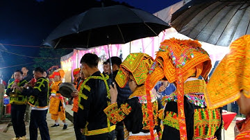 Đi bộ đón dâu trong đêm phong tục lạ đám cưới dân tộc dao