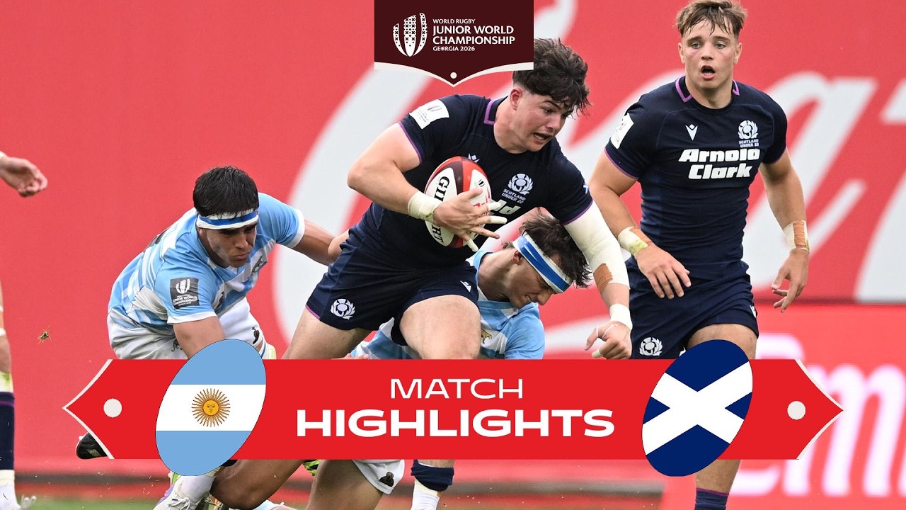 SENSATIONAL 🏴󠁧󠁢󠁳󠁣󠁴󠁿 | Argentina v Scotland | Junior World Championships 2026 | Match Highlights