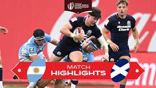 SENSATIONAL 🏴󠁧󠁢󠁳󠁣󠁴󠁿 | Argentina v Scotland | Junior World Championships 2026 | Match Highlights