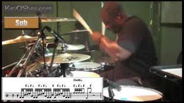 Chris Coleman Linear Drum Fill | Drum Lesson