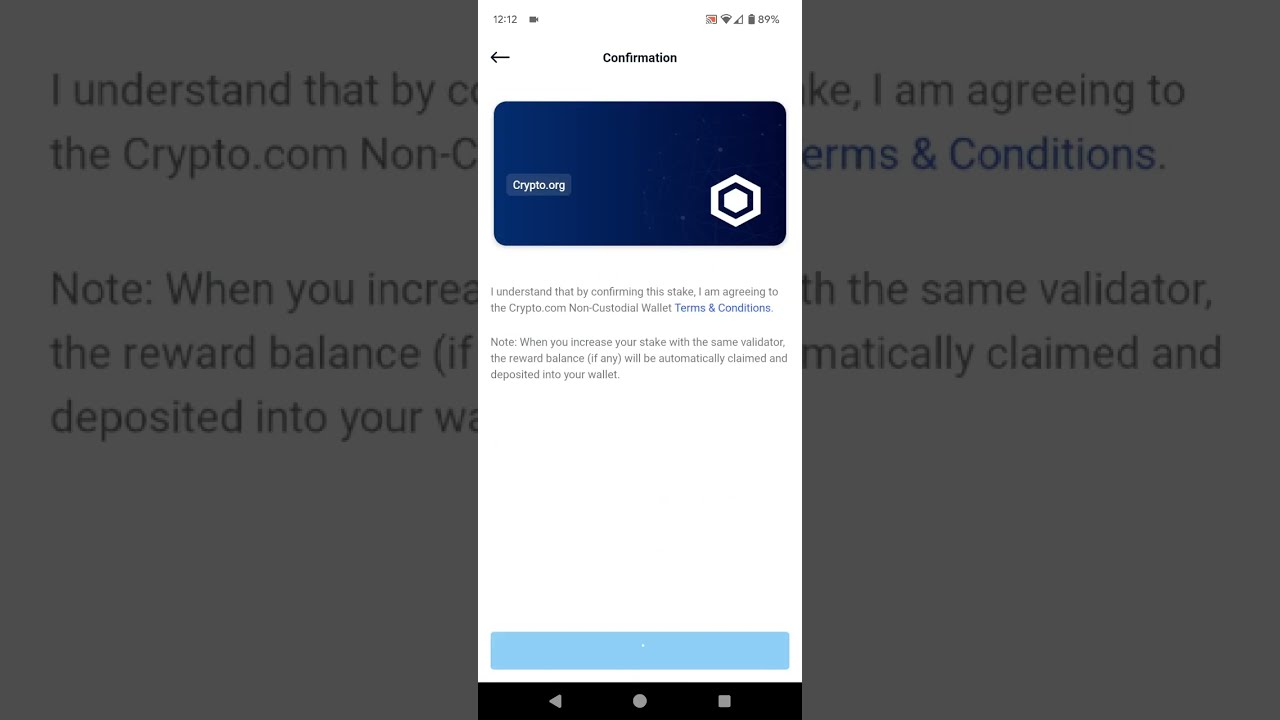 How to stake funds to a crypto.org validator