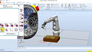 ABB RobotStudio Basic Learning: EP.1-2 Robot 6 axes