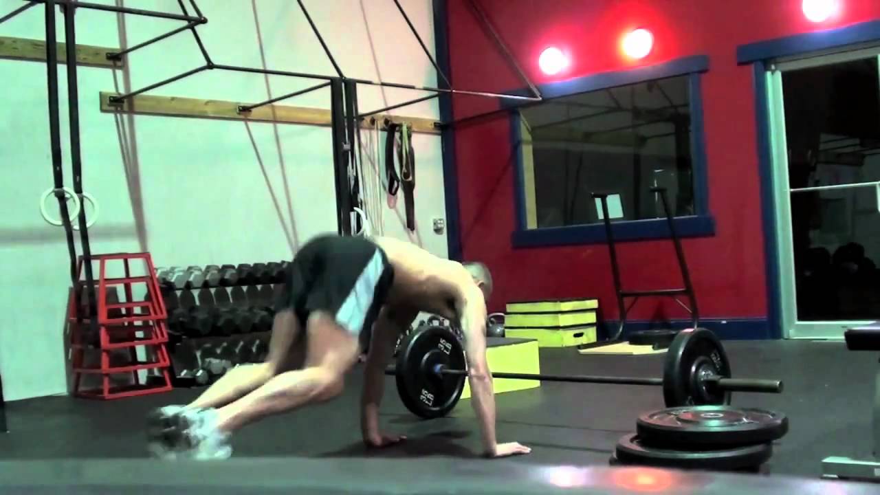 Hermansfitness Great workout burpee jump over bar YouTube