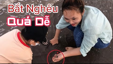 Đi Biển Bắt Ốc Bắt Nghêu Ngay Dịp Lễ Quá Đông Người