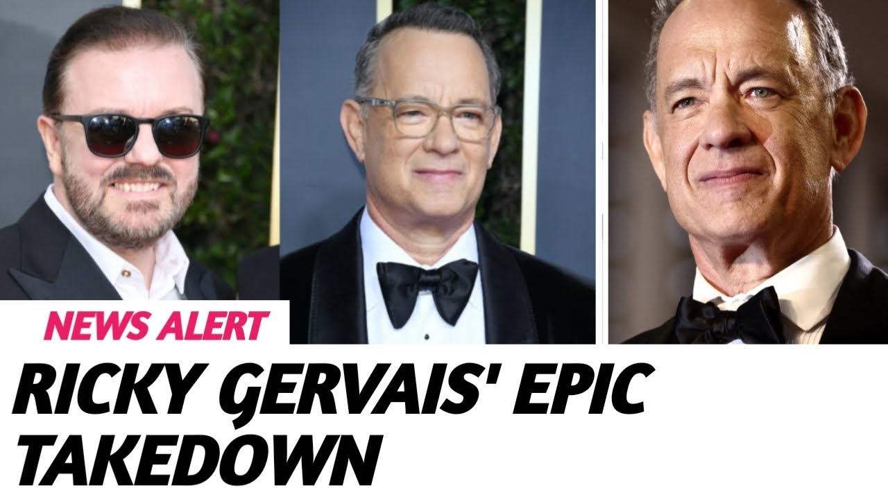 Ricky Gervais vs. Tom Hanks: SNL Showdown After Trump Jokes - YouTube