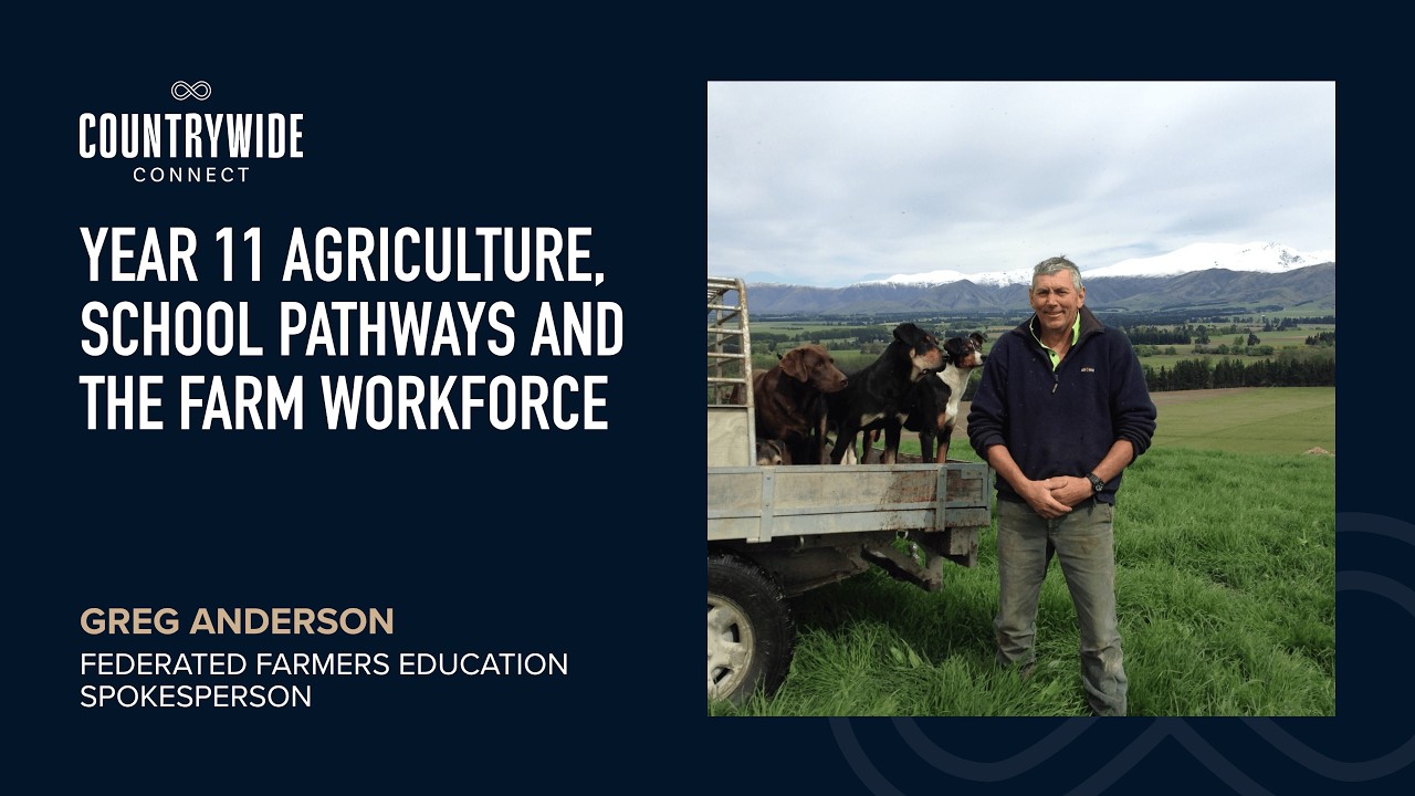 Federated Farmers pushes to keep year 11 agriculture | Greg Anderson, Federated Farmers