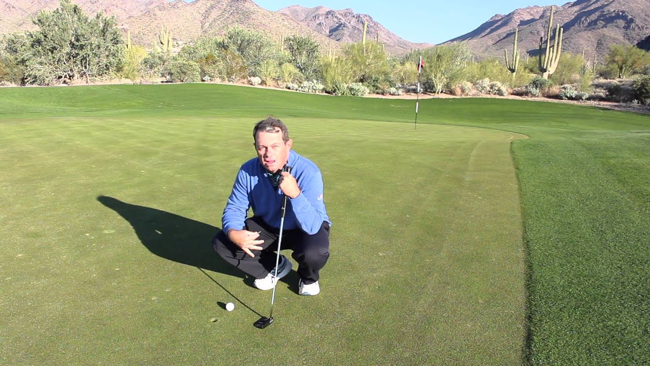 How To Golf Pitch Mark Repair On Putting Green YouTube