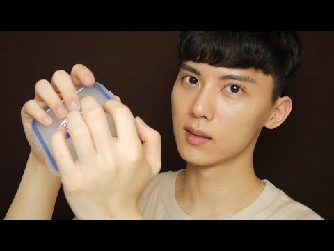 [Sub] Korean ASMR Ear-to-Ear Fingertips Tapping 토도도독 손가락 탭핑