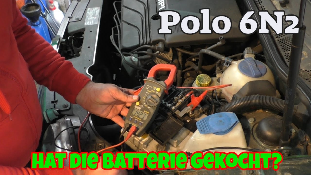 Generator + Batterie prüfen - Polo 6N 