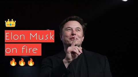 Elon Musk Success Motivation | Musk on fire 🔥