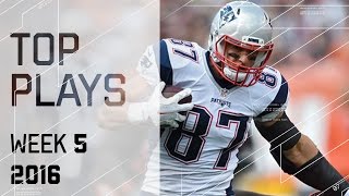 Top Plays from Week 5 | 2016 NFL Highlights