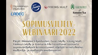 Sopimusviljelywebinaari 2022