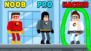 NOOB vs PRO vs HACKER - The Superhero League screenshot 5