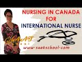 Nursing in Canada for International Nurses| How to become nurse in Canada for International Nurses?