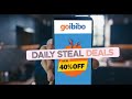 Goibibo daily steal deals  new deals on top rated hotels daily