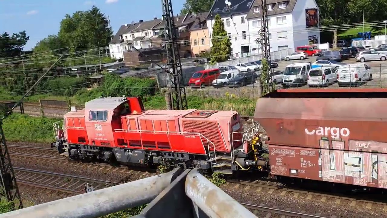 DB 261-085-5 smaller Diesel Engine the workhorse coal train - Oberhausen Germany August 2023