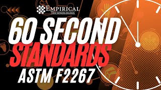60 Second Standards - ASTM F2267